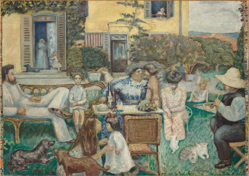 Den borgerlige eftermiddag - Pierre Bonnard