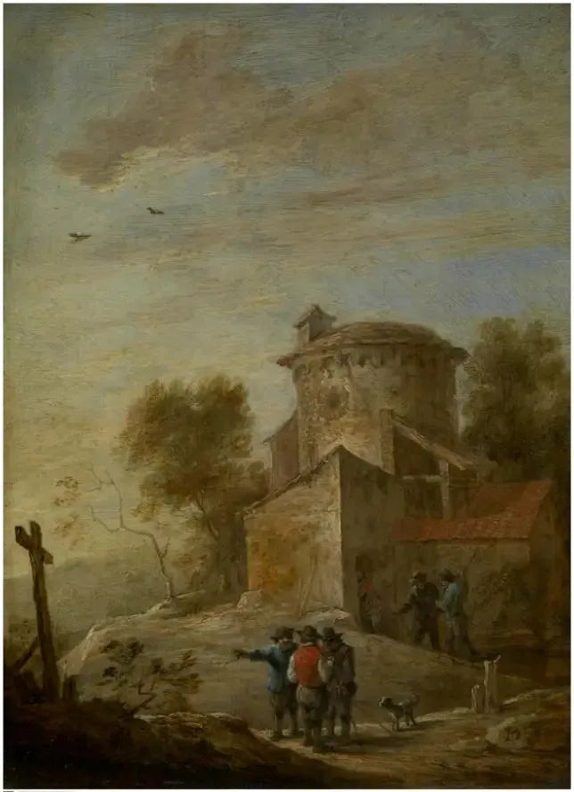 Eftermiddagen - David Teniers den Yngre