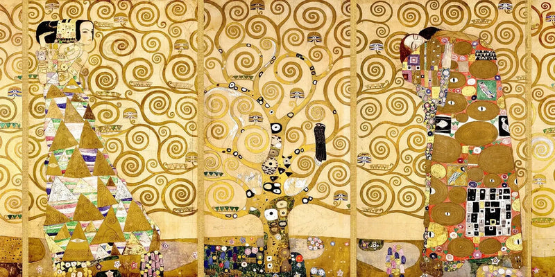 Livets Træ, Stoclet Frise - Gustav Klimt