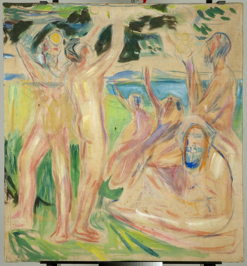 Livets træ: højre del - Edvard Munch