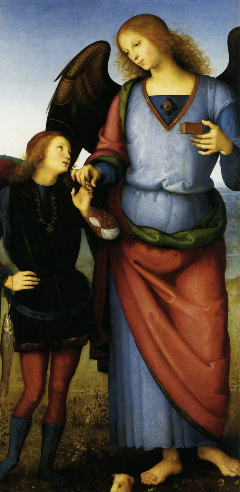 Arkangelen Raphael og Tobias - Pietro Perugino