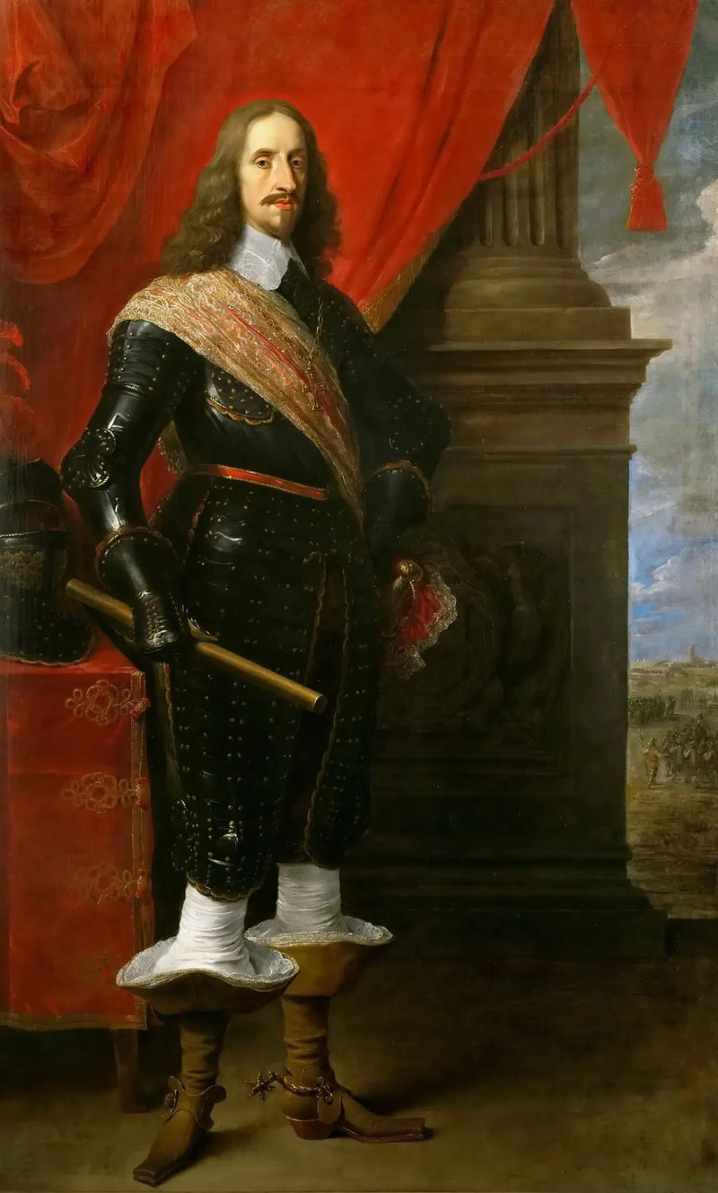 L'archiduc Léopold Guillaume, med Gravelingen-sædet i baggrunden - David Teniers le Jeune