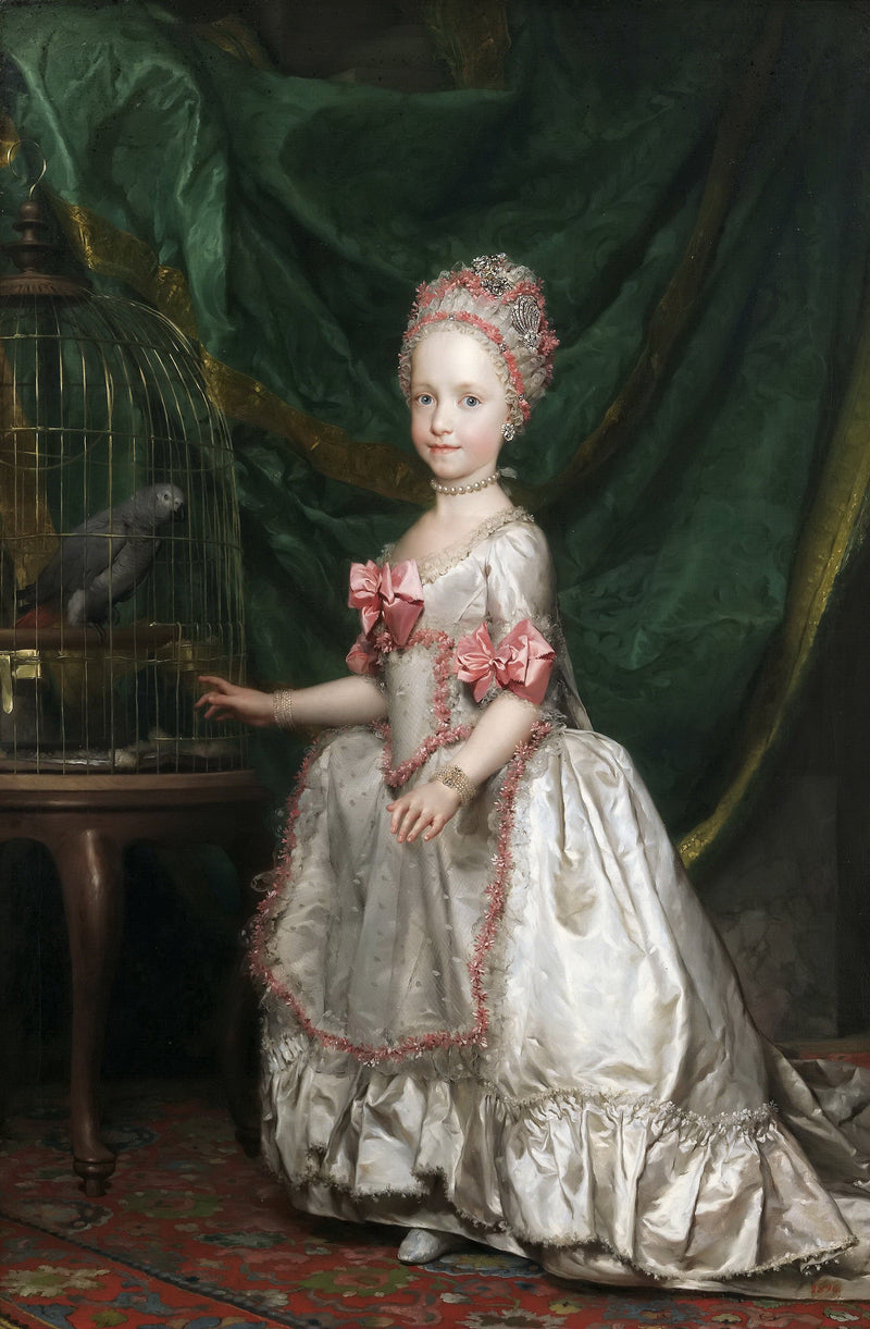 Archduchess Maria Theresa af Østrig - Anton Raphael Mengs