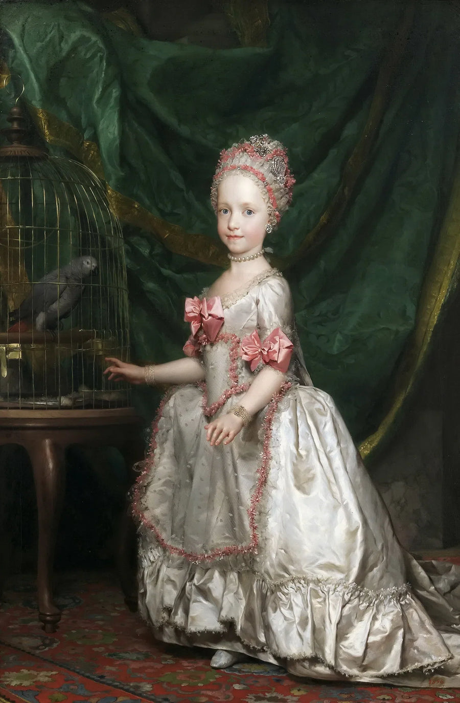 Archduchess Maria Theresa af Østrig - Anton Raphael Mengs
