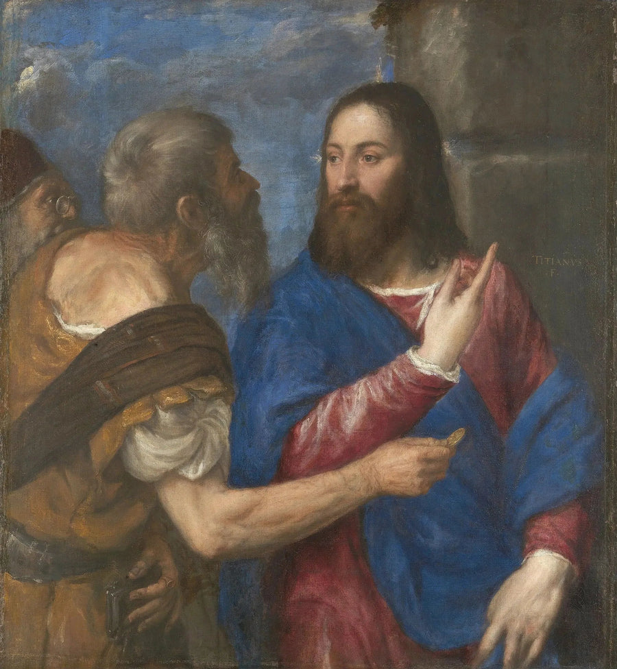 Sølv af tribut - Titian