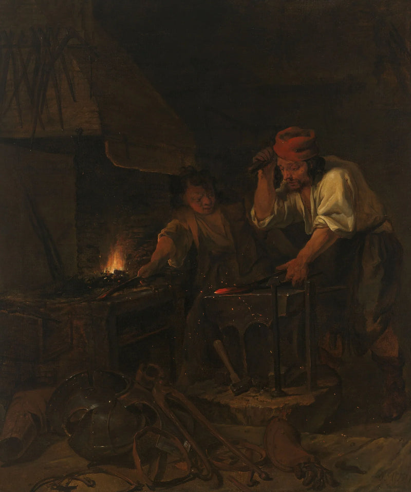 L'armurier - Gabriel Metsu