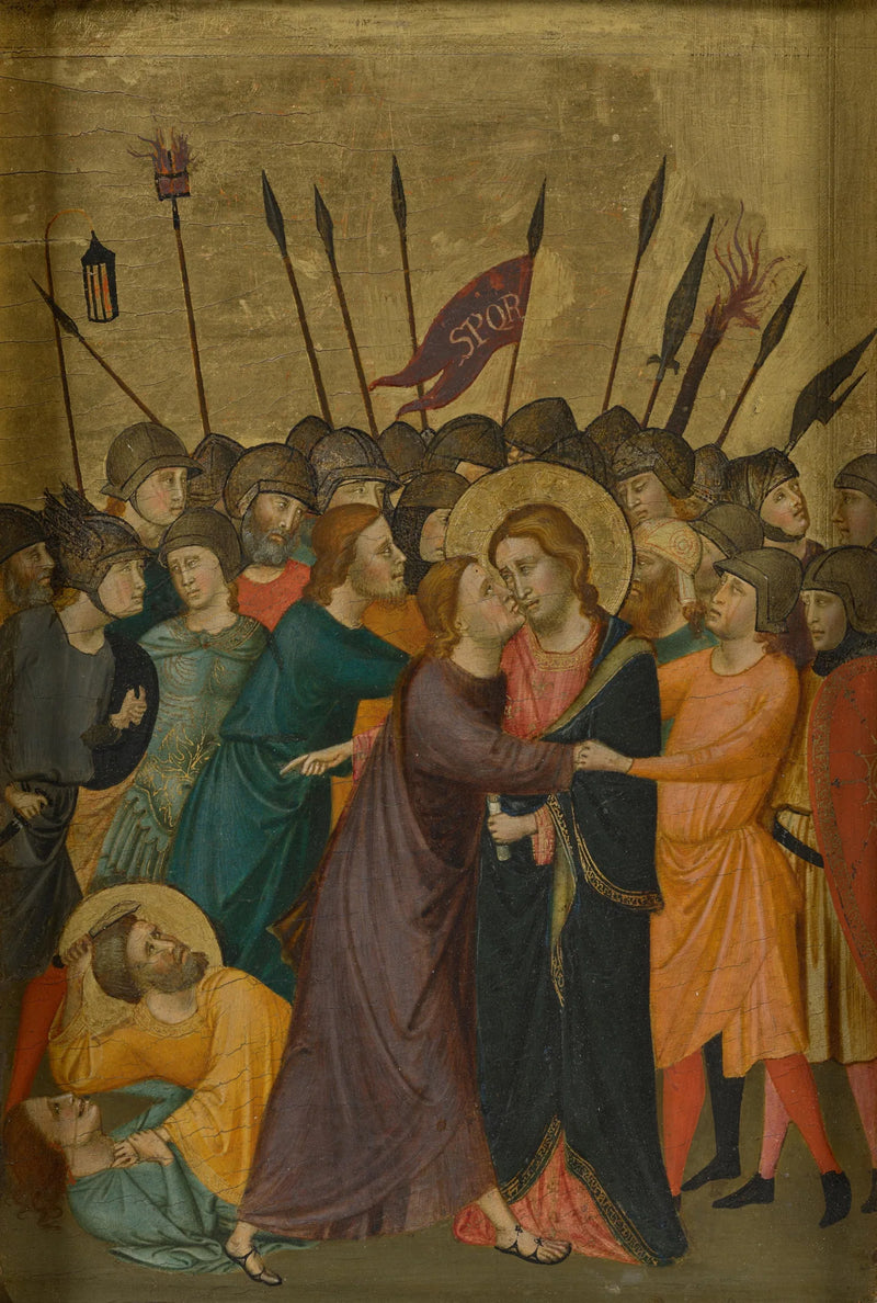 Jesu anholdelse - Master of San Martino alla Palma