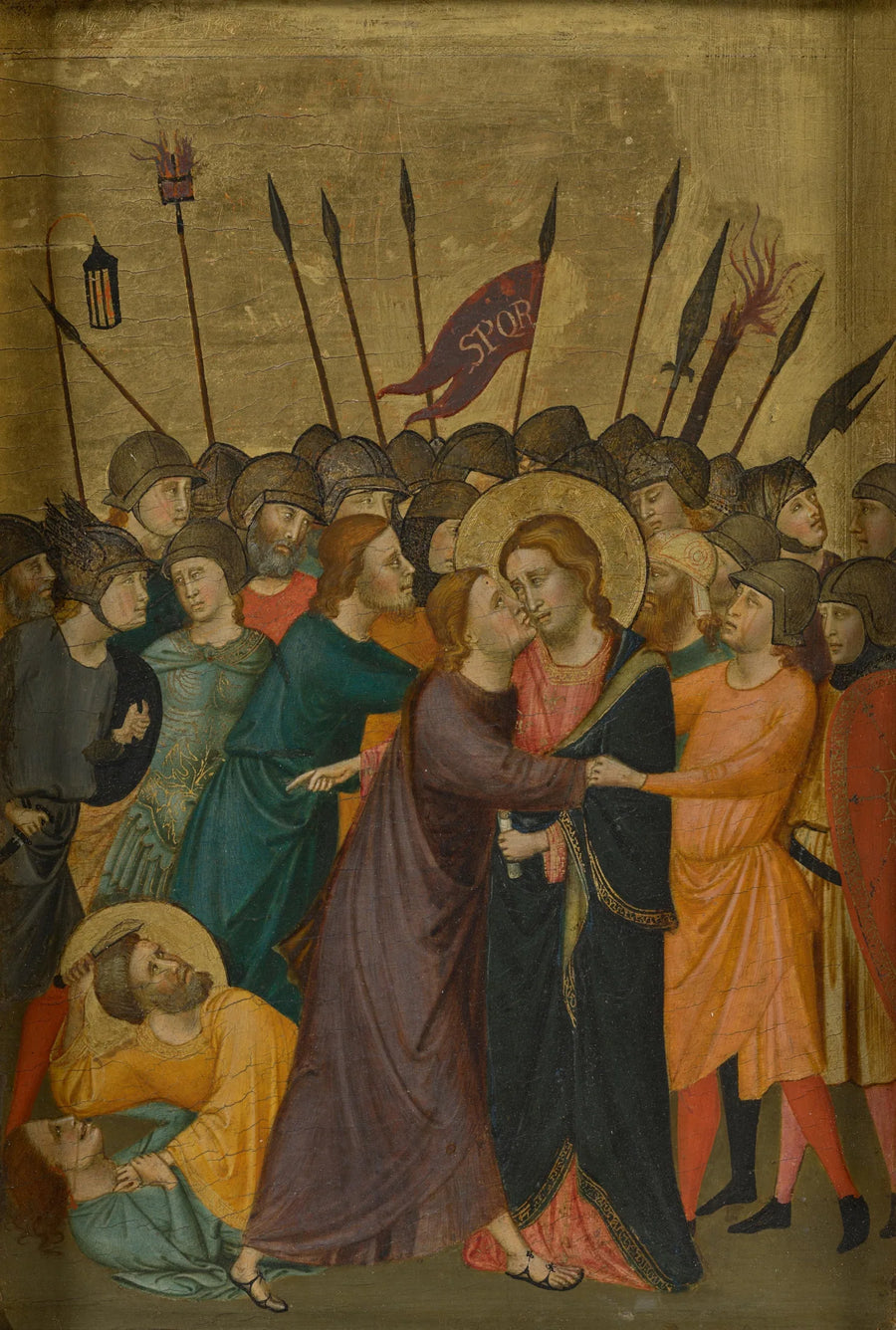 Jesu anholdelse - Master of San Martino alla Palma