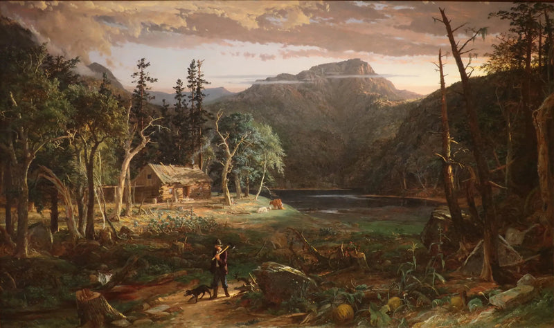Amerikas bagland - Jasper Francis Cropsey