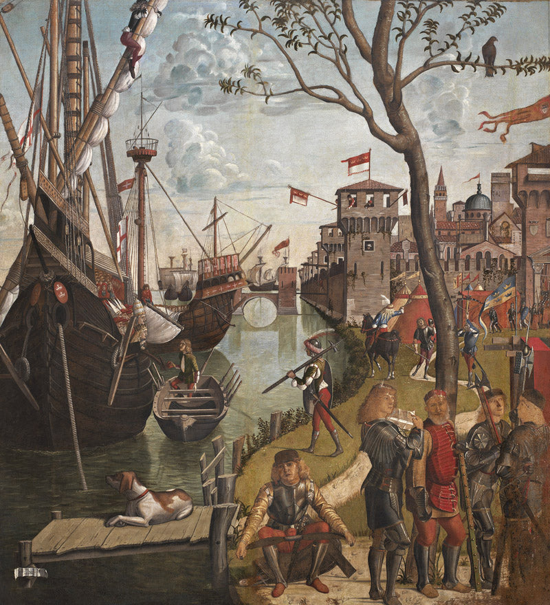 Pilgrimmens ankomst til Köln - Vittore Carpaccio