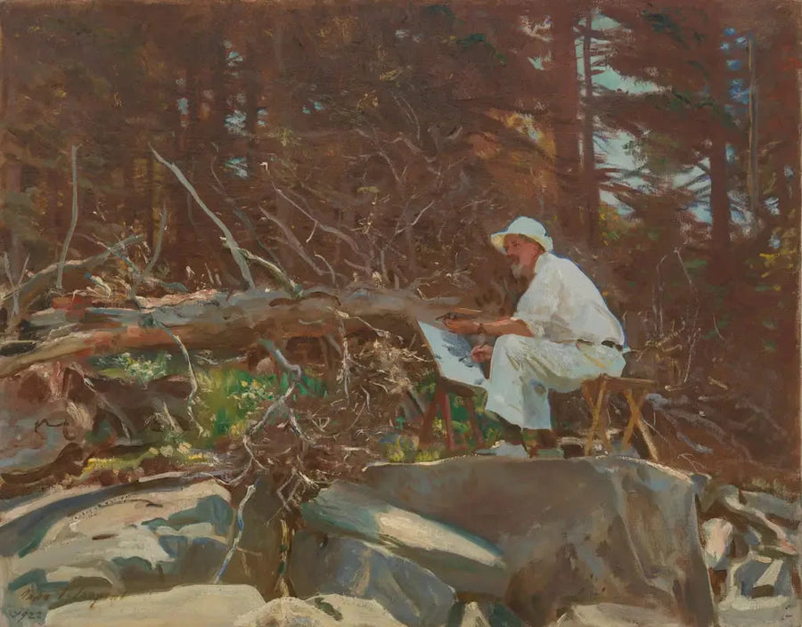 Kunstneren skitserer - John Singer Sargent