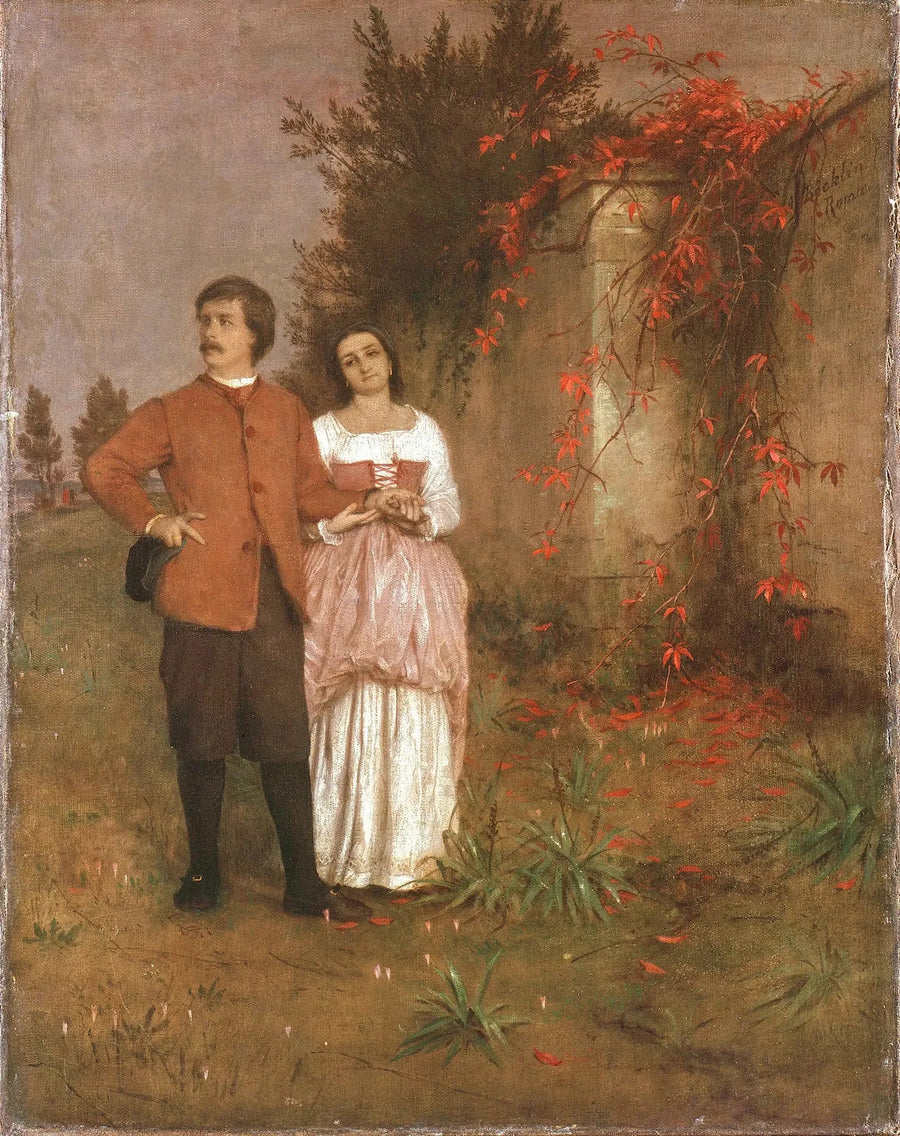 Kunstneren og hans kone - Arnold Böcklin