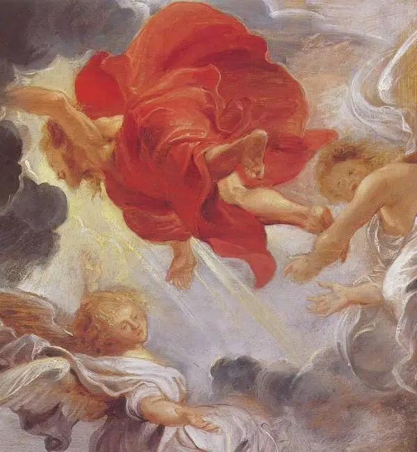 Kristi Himmelfart (Luk 24, 50-53), 1620 - Peter Paul Rubens