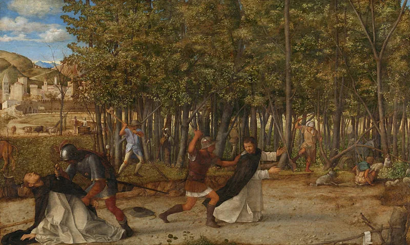 Saint Peters martyrdrapning - Giovanni Bellini