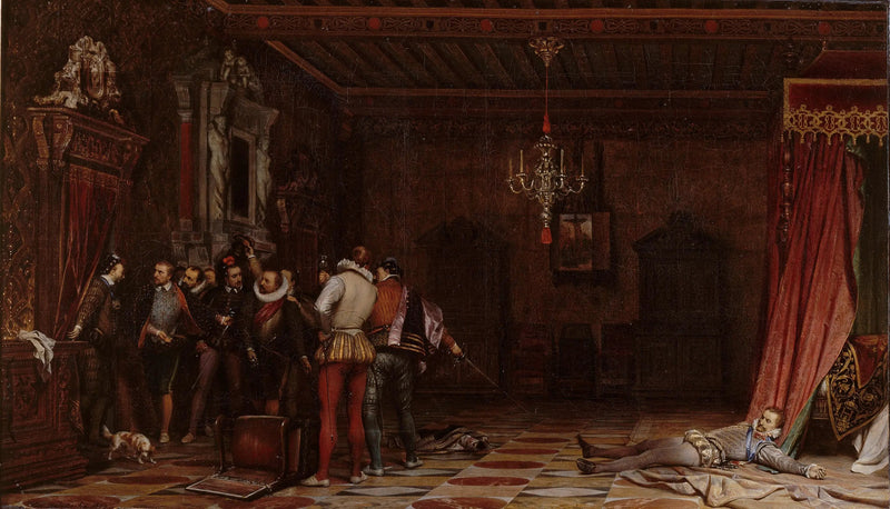 Dødsskylden af hertugen af Guise - Paul Delaroche