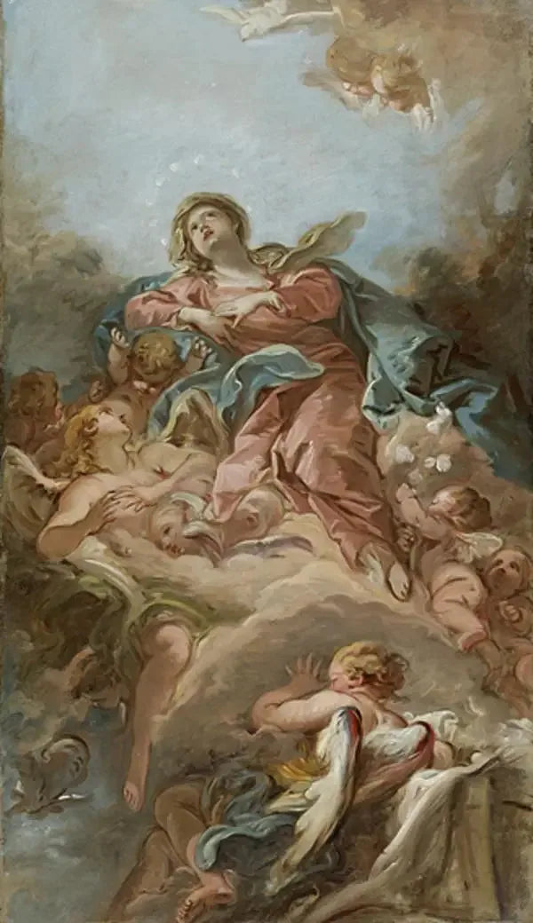 Jomfru Marias Himmelfart - François Boucher