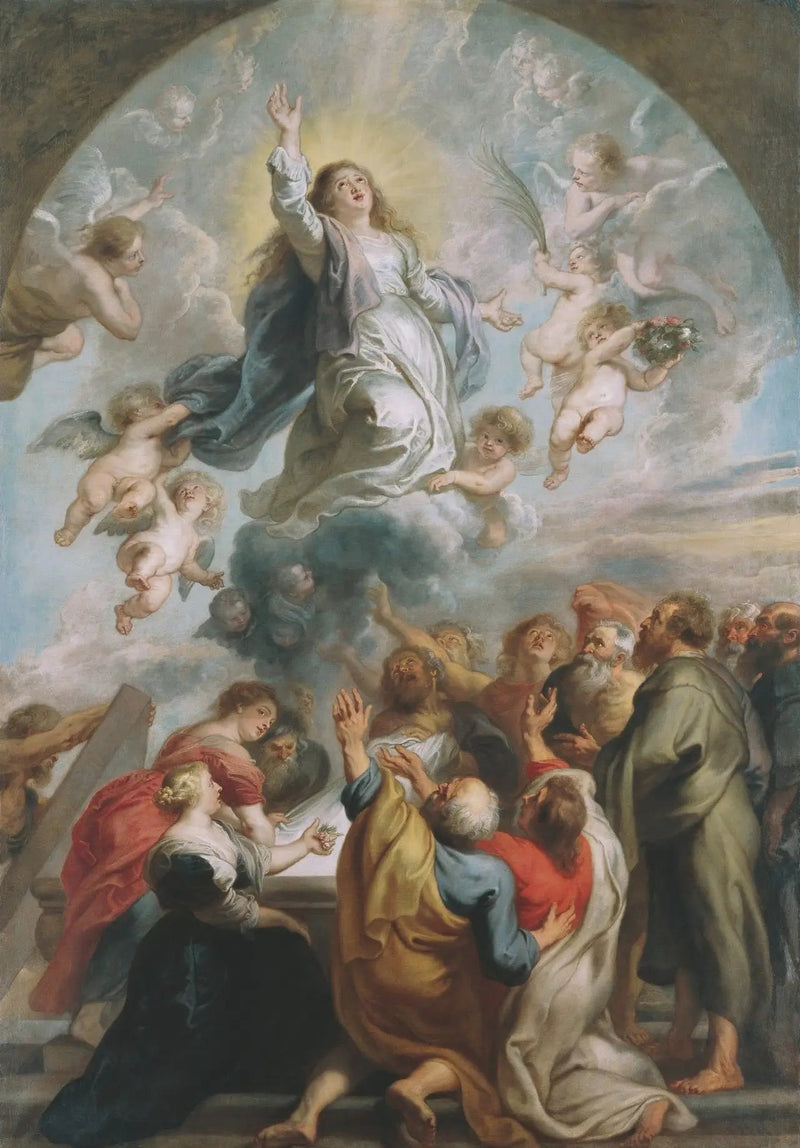 Jomfru Marias Himmelfart - Peter Paul Rubens