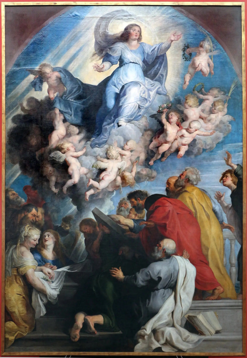 Jomfru Marias Himmelfart - Peter Paul Rubens