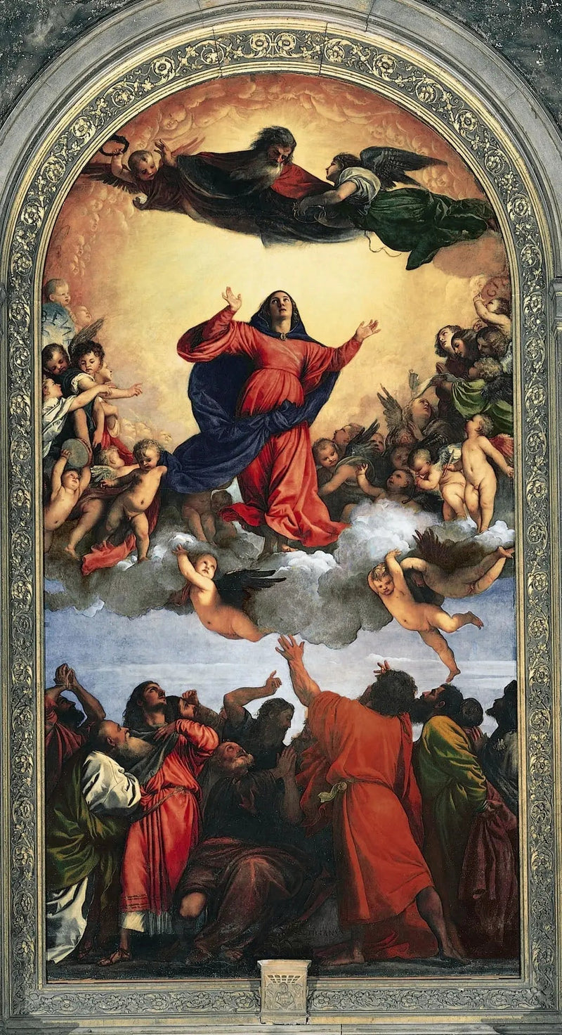 Jomfru Marias Himmelfart - Titian