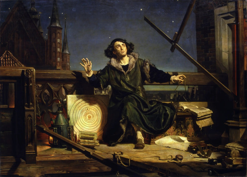 Astronomen Copernicus eller Samtaler med Gud - Jan Matejko
