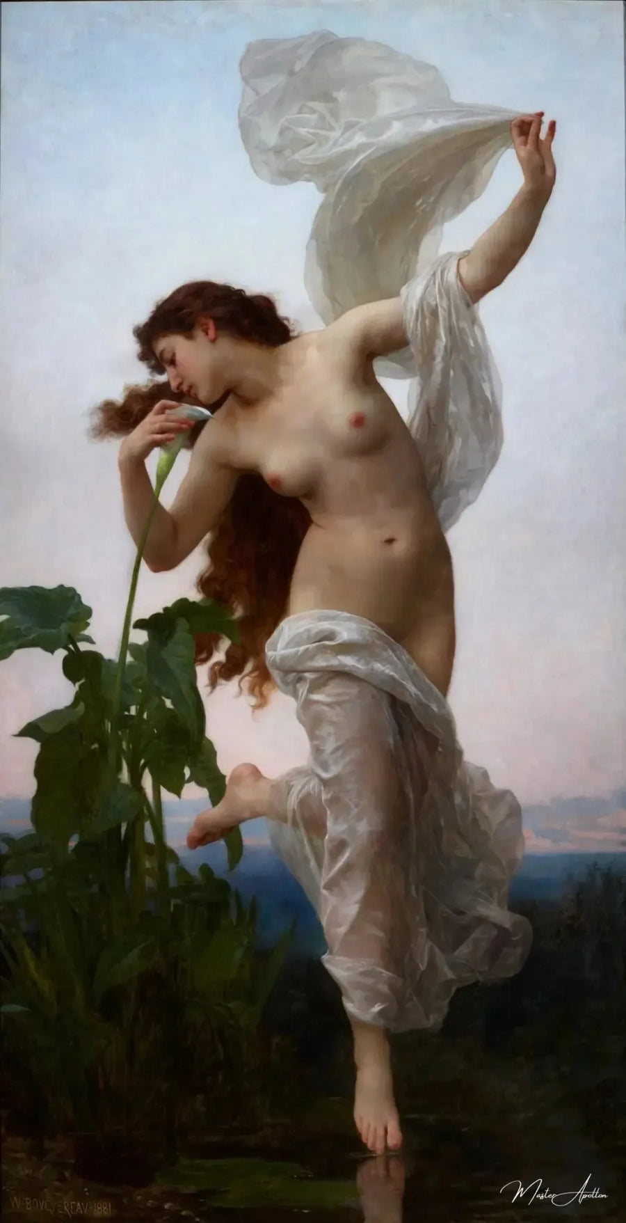Morgenen - Bouguereau