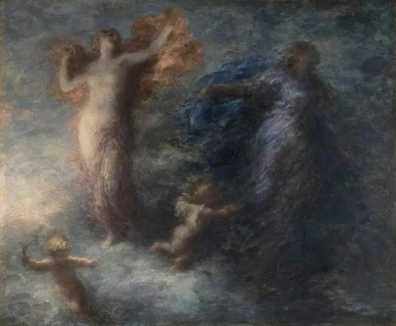 Daggryet og Natten - Henri Fantin-Latour