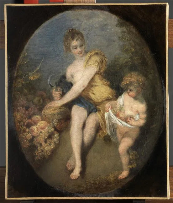 Efteråret - Antoine Watteau