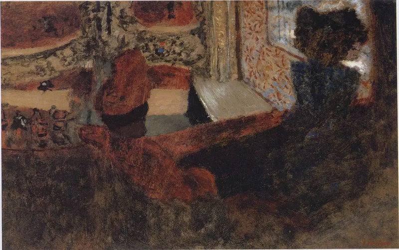 Frontscenen på teater Antoine - Édouard Vuillard