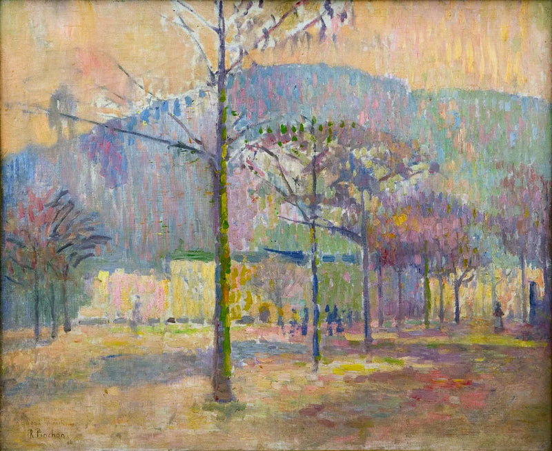 Avenue Saint-Paul og Côte Sainte-Catherine, Rouen - Robert Antoine Pinchon