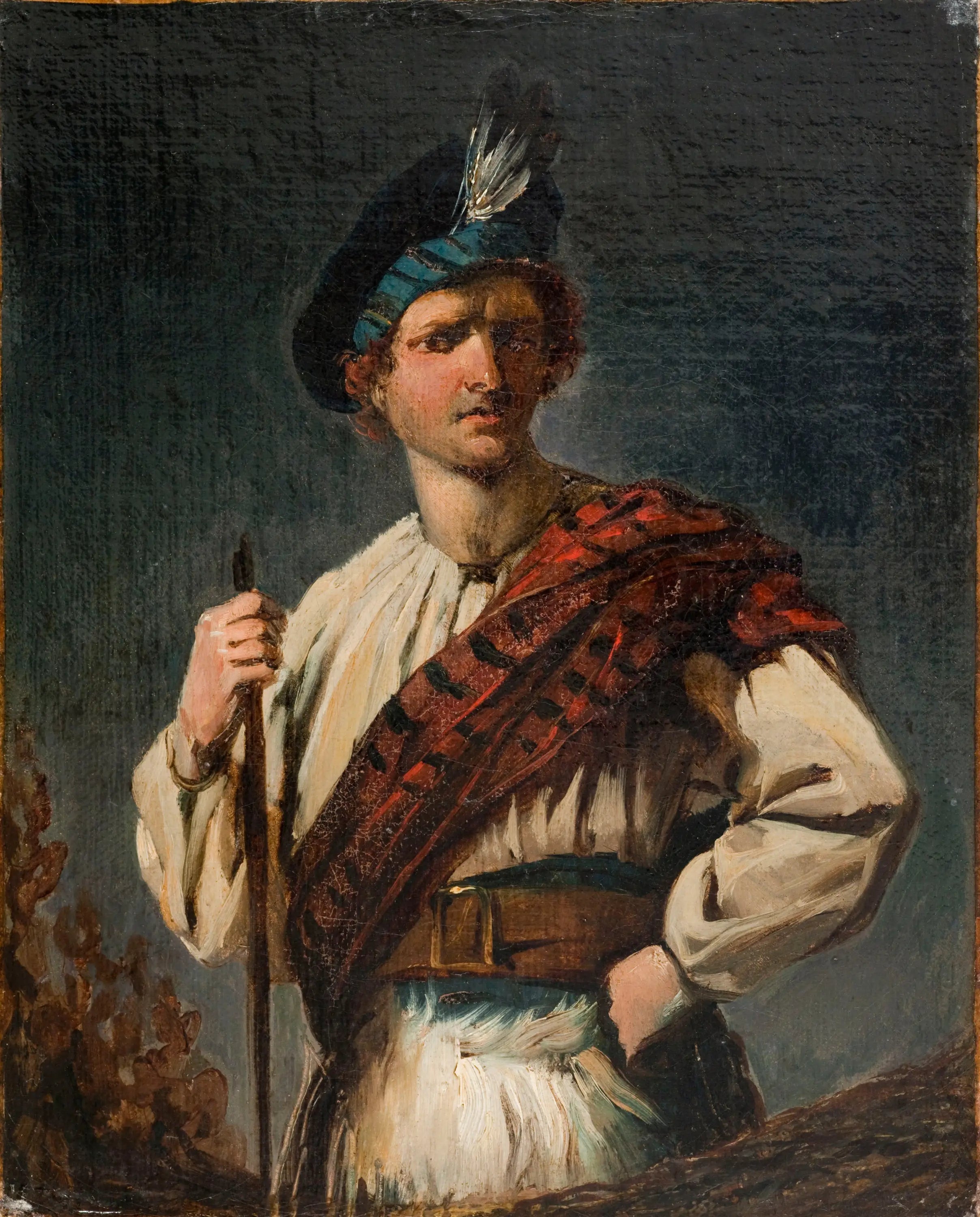 Reproduction du tableau « L'Écossais - Théodore Géricault » par Alpha Reproduction en peinture à l’huile