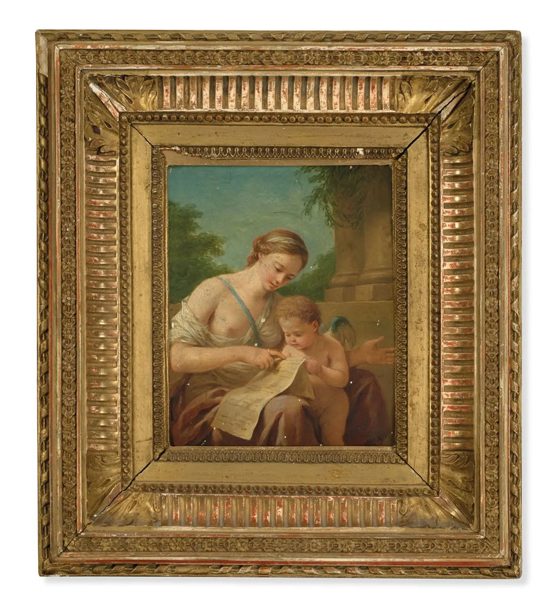 Cupids uddannelse - Louis Jean François Lagrenée