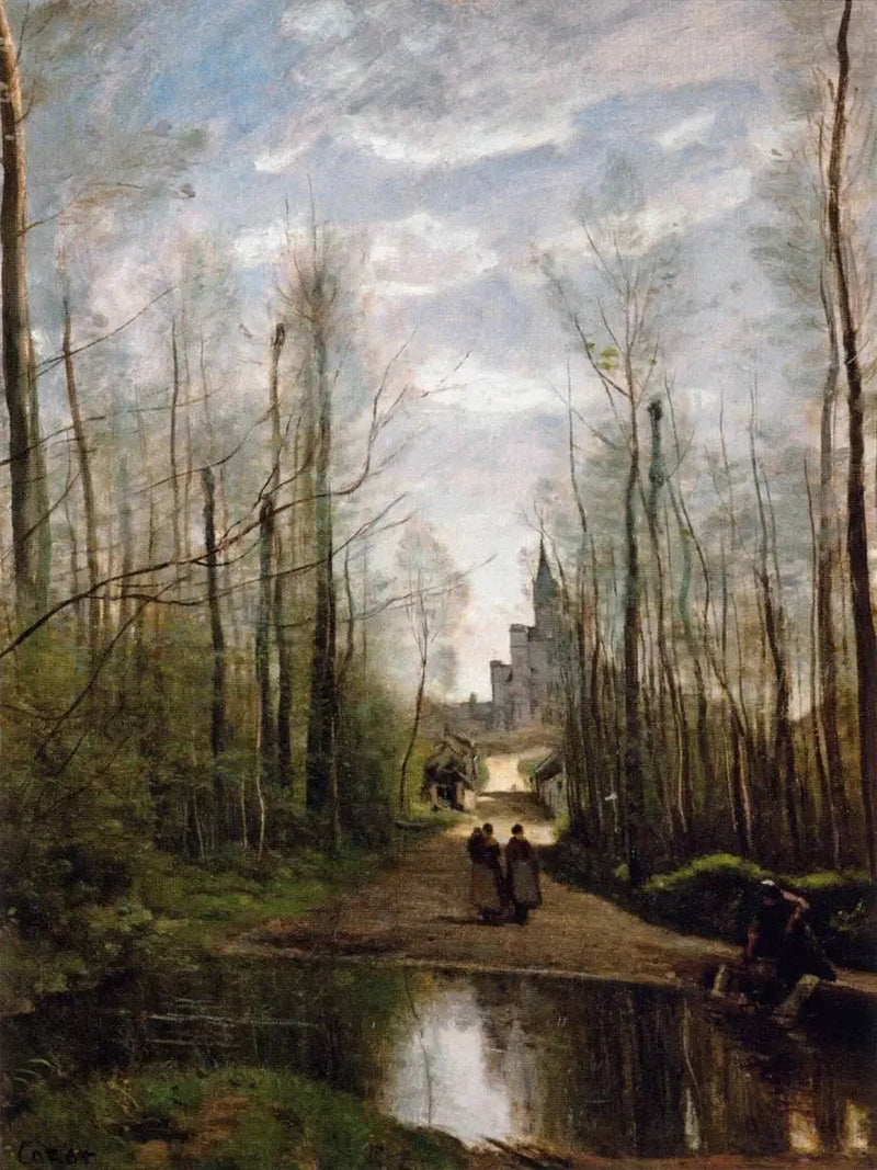 Marissel Kirke - Jean-Baptiste Camille Corot