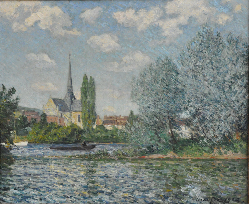 Lille-Andelys Kirke - Maxime Maufra