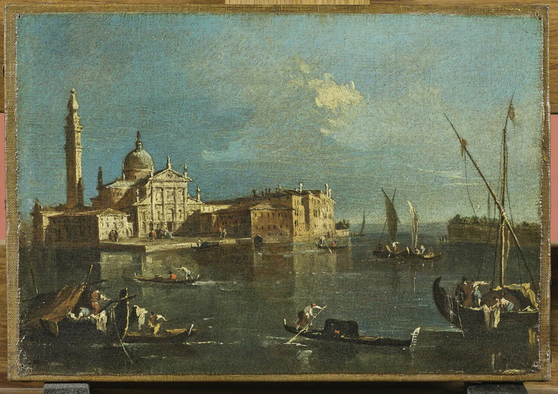 San Giorgio Maggiore Kirke i Venedig - Francesco Guardi