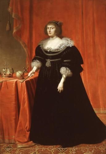Elektricisten Elisabeth Stuart i rollen som dronning af Böhmen - Gerrit van Honthorst