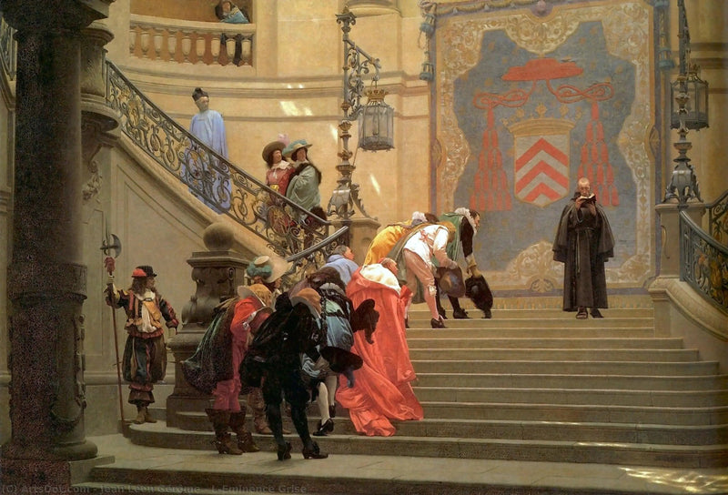 Den grå eminence - Jean-Léon Gérôme
