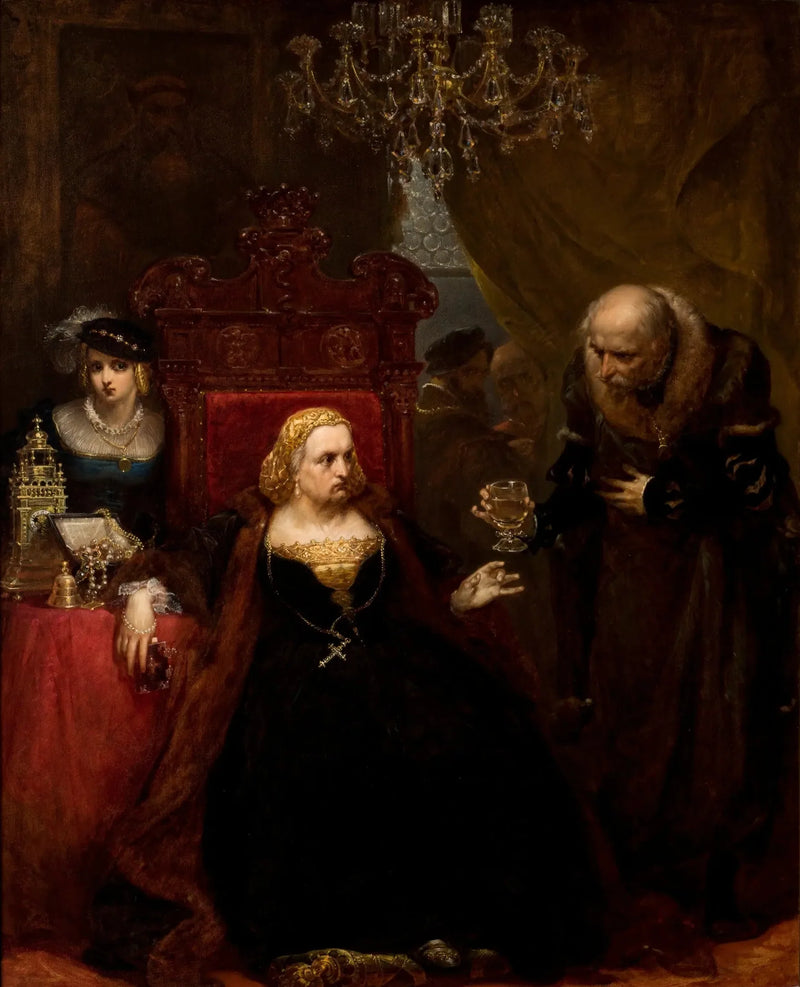 Dronning Bona's forgiftning - Jan Matejko