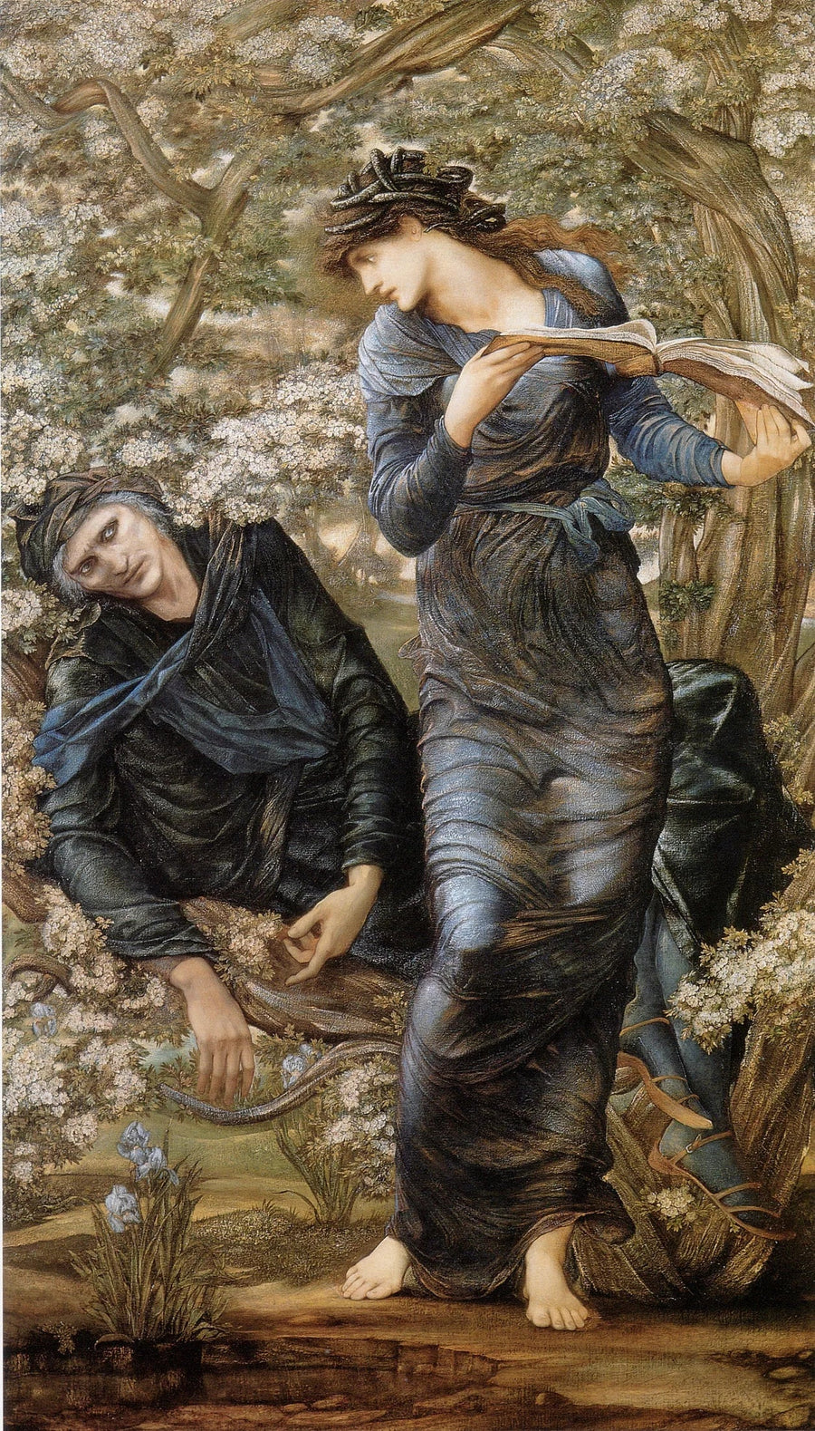 Merlins fortryllelse - Edward Burne-Jones