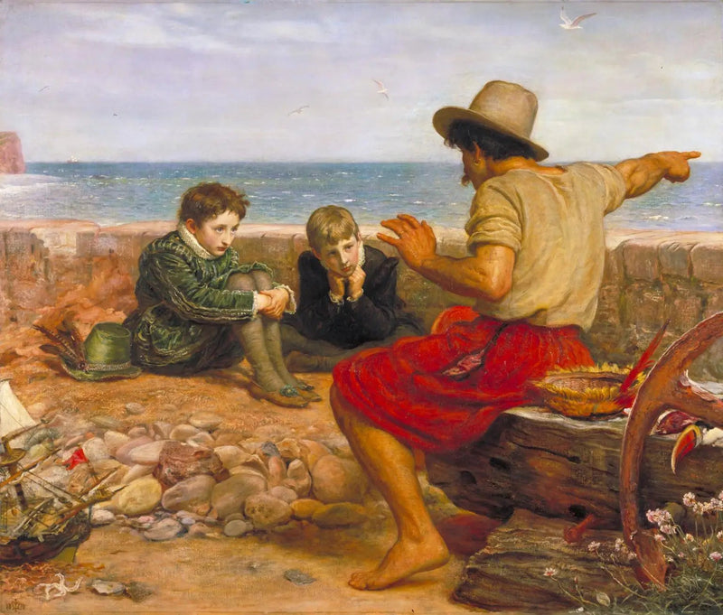 Raleighs barndom - John Everett Millais