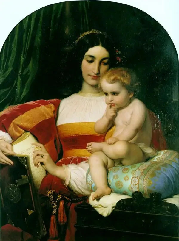 Børnenes Pic fra Mirandole - Paul Delaroche