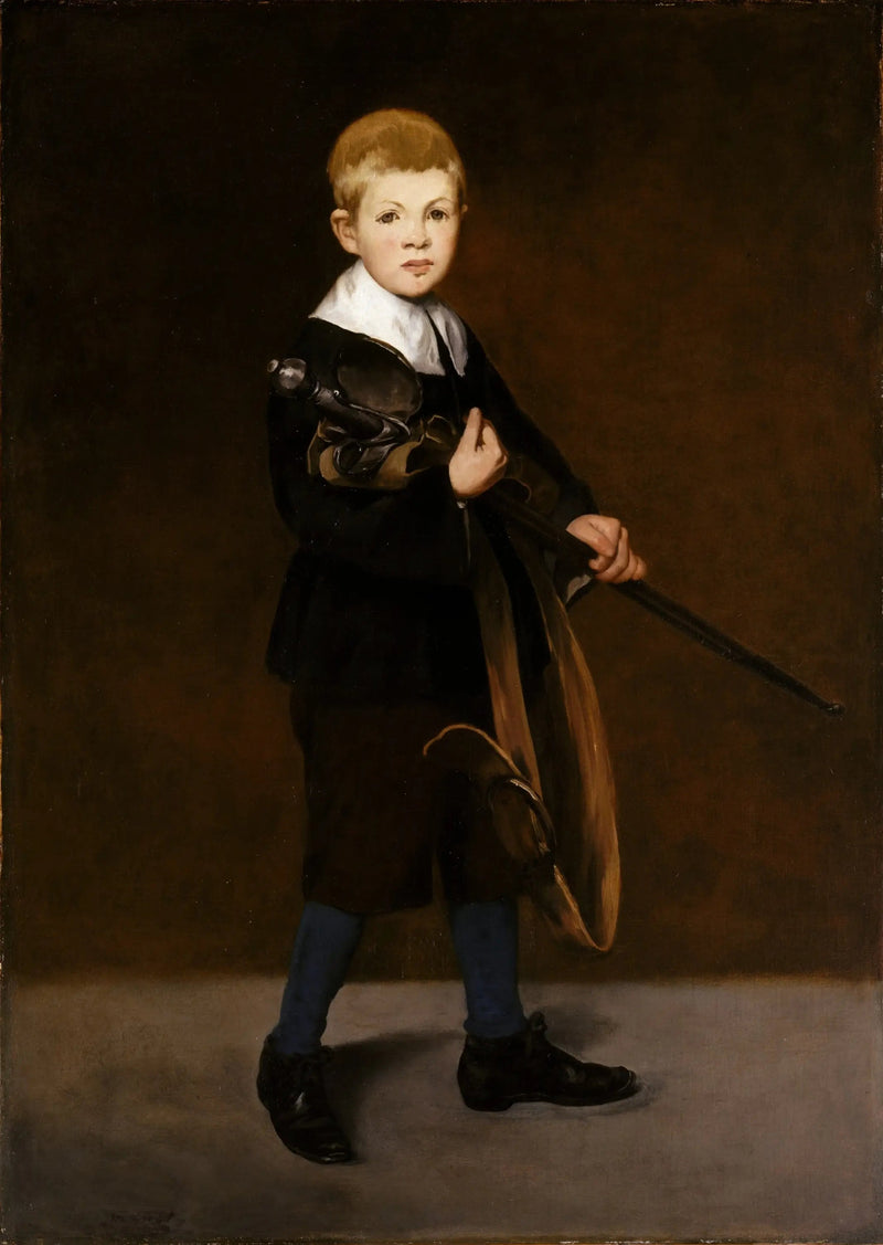 Barnet med sværdet - Édouard Manet