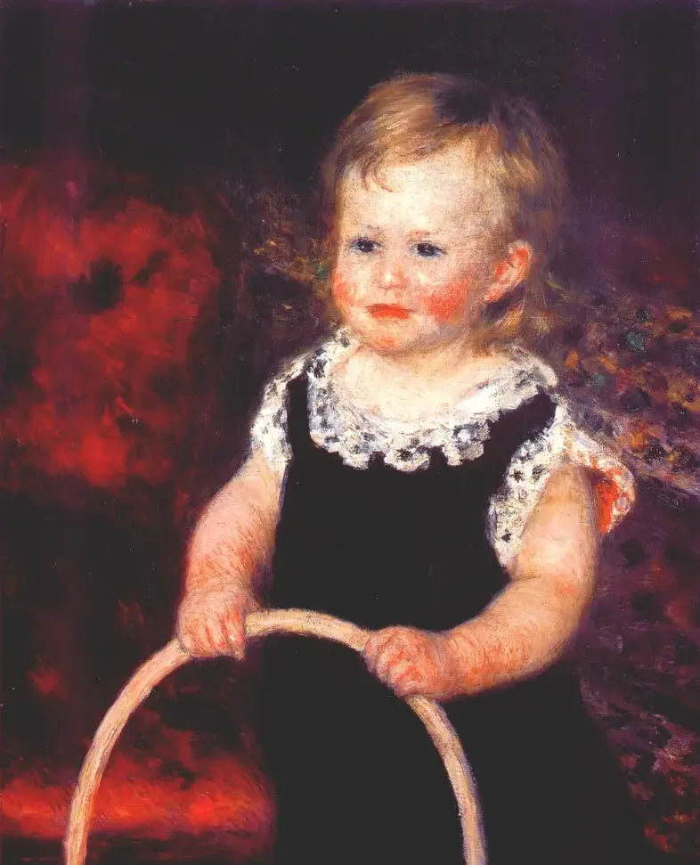 Barnet med hula-hop - Pierre-Auguste Renoir