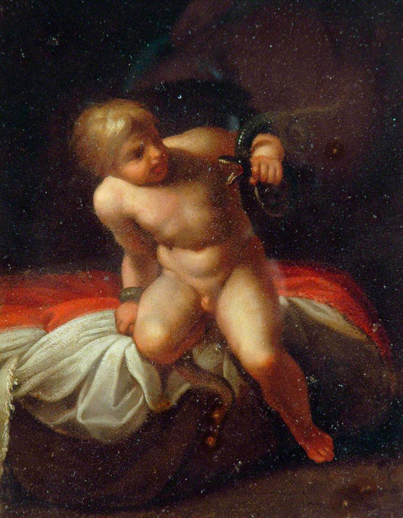 Børnen Hercules - Annibale Carracci