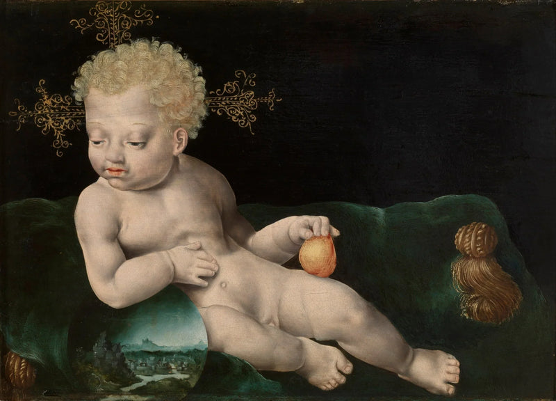 Barn Jesus - Joos van Cleve