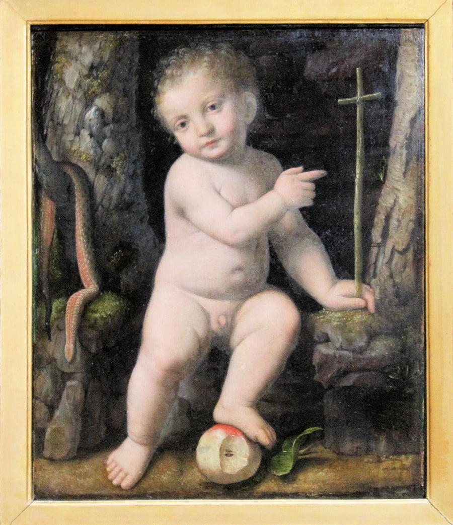 Jesusbarnet, verdens frelser - Bernardino Luini