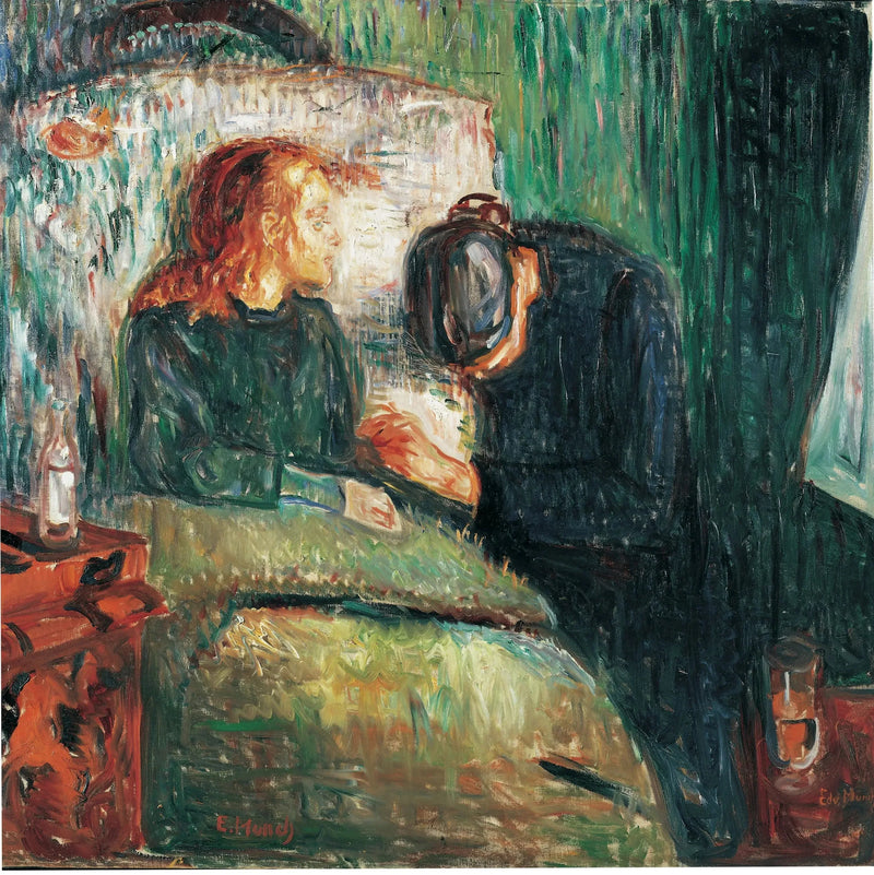Den syge dreng - Edvard Munch