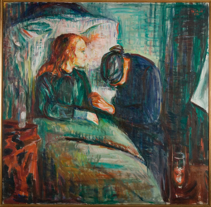 Den syge dreng - Edvard Munch