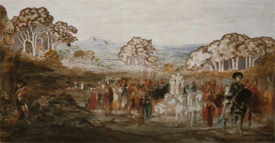 Den bortkomne dreng - Gustave Moreau
