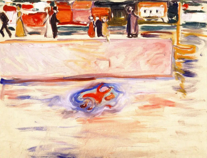 Drengen der drukner - Edvard Munch