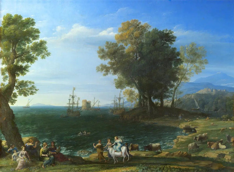 Europas bortførelse - Claude Lorrain